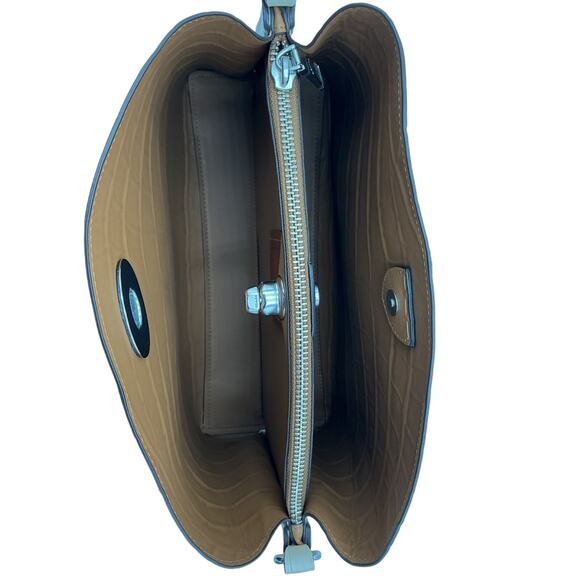 Coach 'Willow' Beige Leather Shoulder Bag - Picture 6 of 6